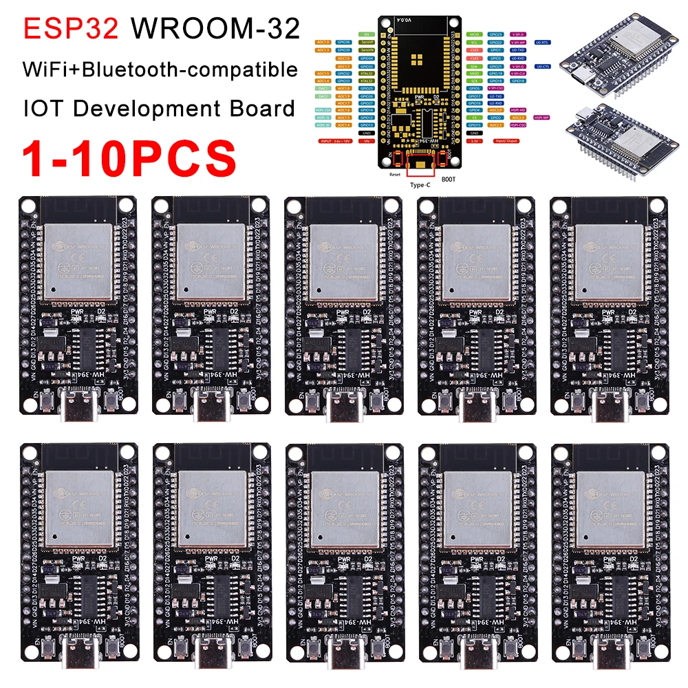 Esp32 Wifi Bluetooth Module - Плата для разработки ESP32, 1-10 шт.,
