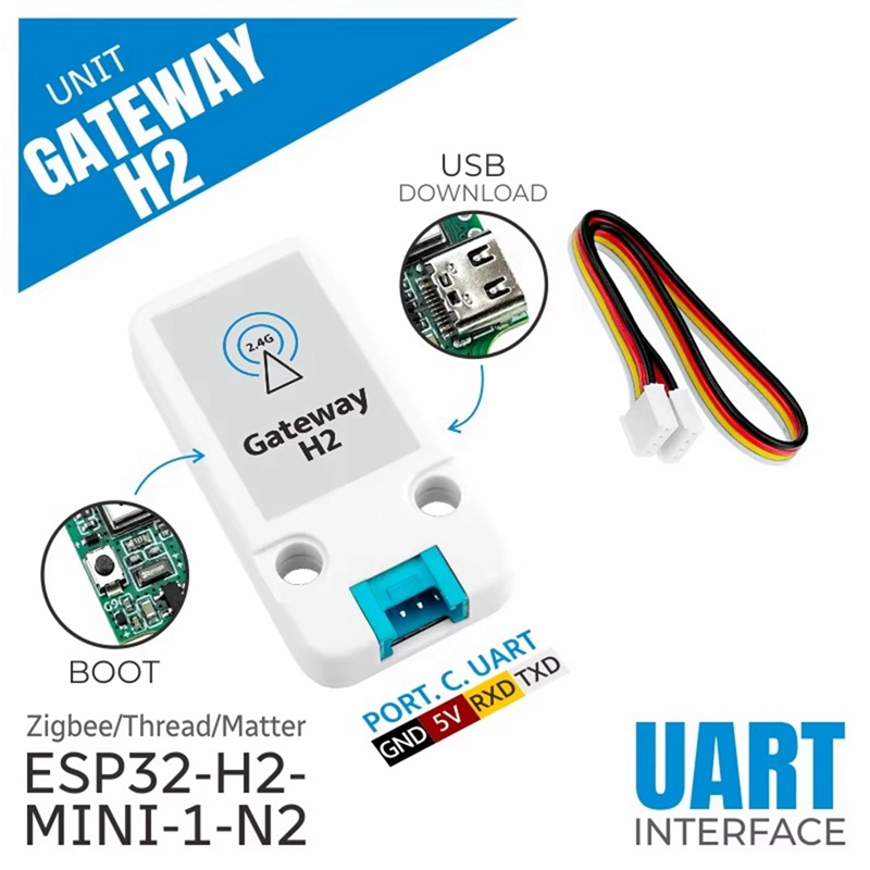 Esp32 H2 - Блок шлюза H2 ESP32-H2 Thread/Zigbee Gateway