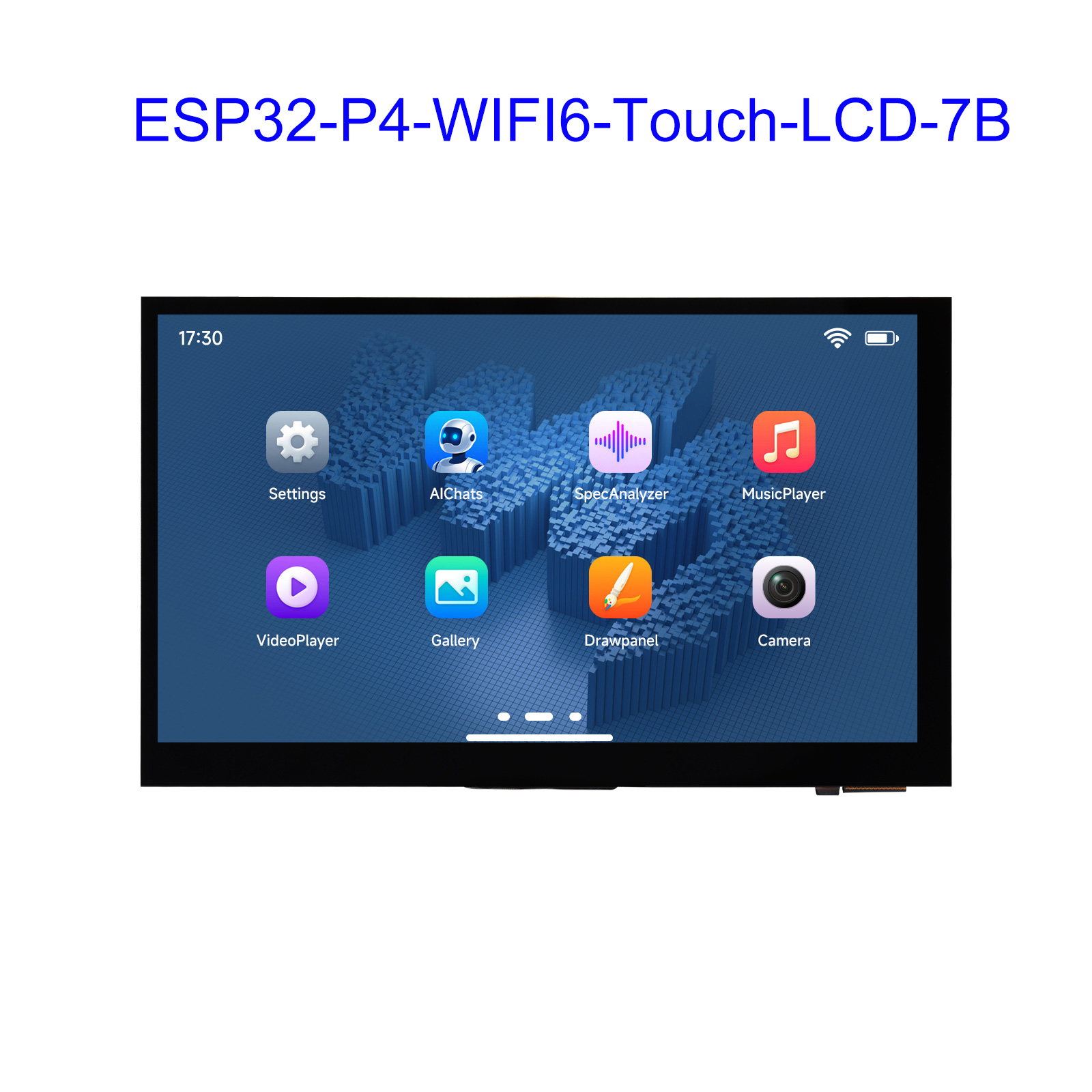 Esp32 C6 - ESP32-P4-WIFI6 7-дюймовая 5-точечная плата для разработки