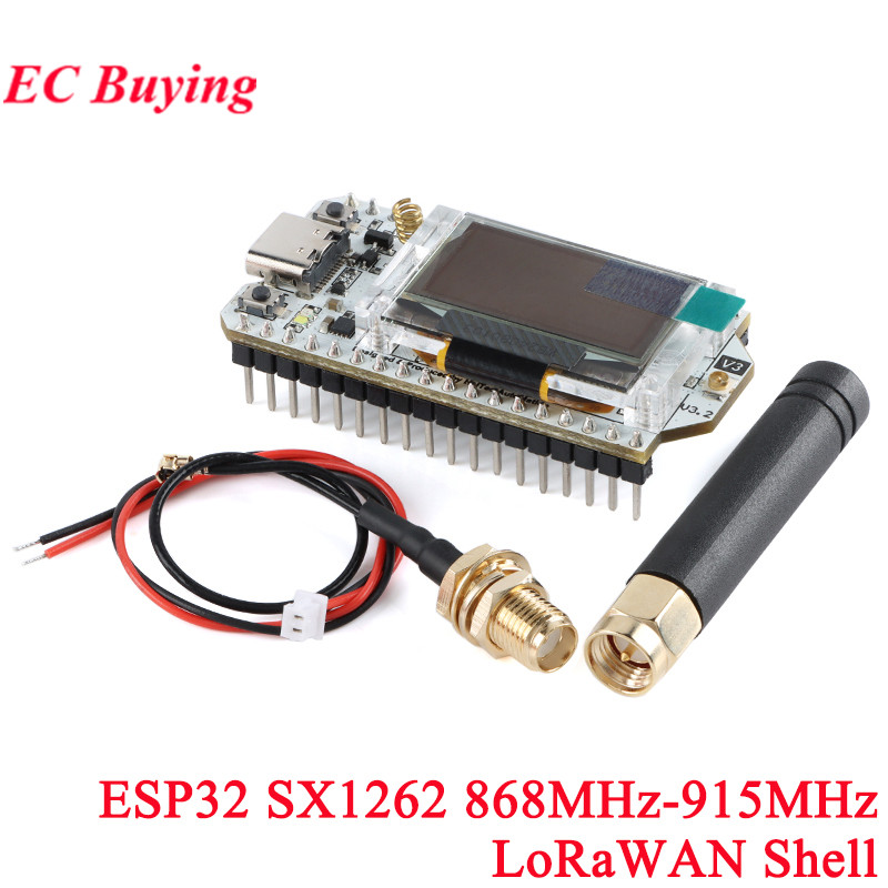 ESP32 SX1262 LoRa 868 МГц/915  – обзор и цена Esp32 Devkit