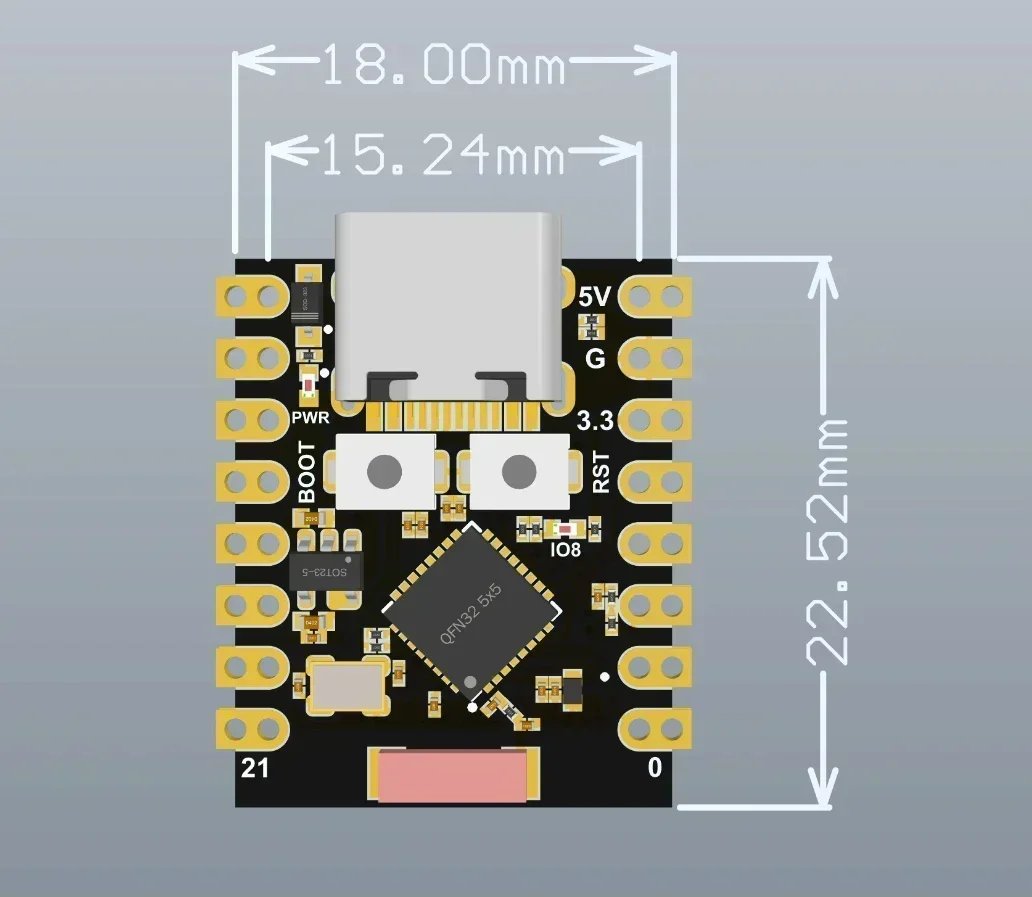 Плата разработки ESP32 Super M – обзор и цена Esp32 C3