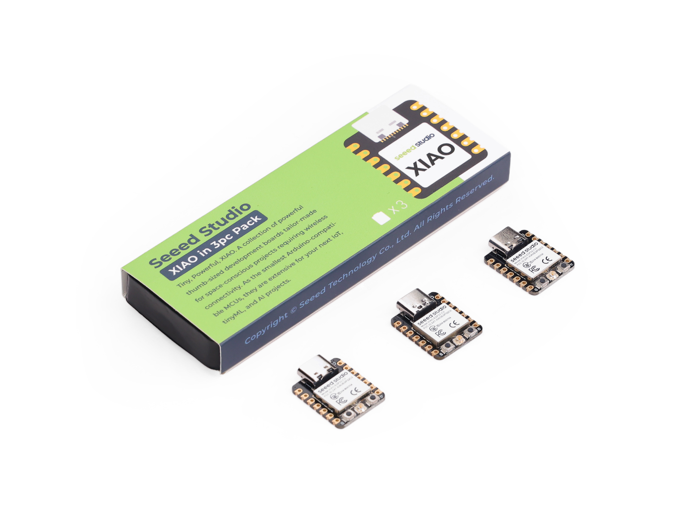 3 шт. в упаковке XIAO ESP32C3  – обзор и цена Esp32 Uart Module