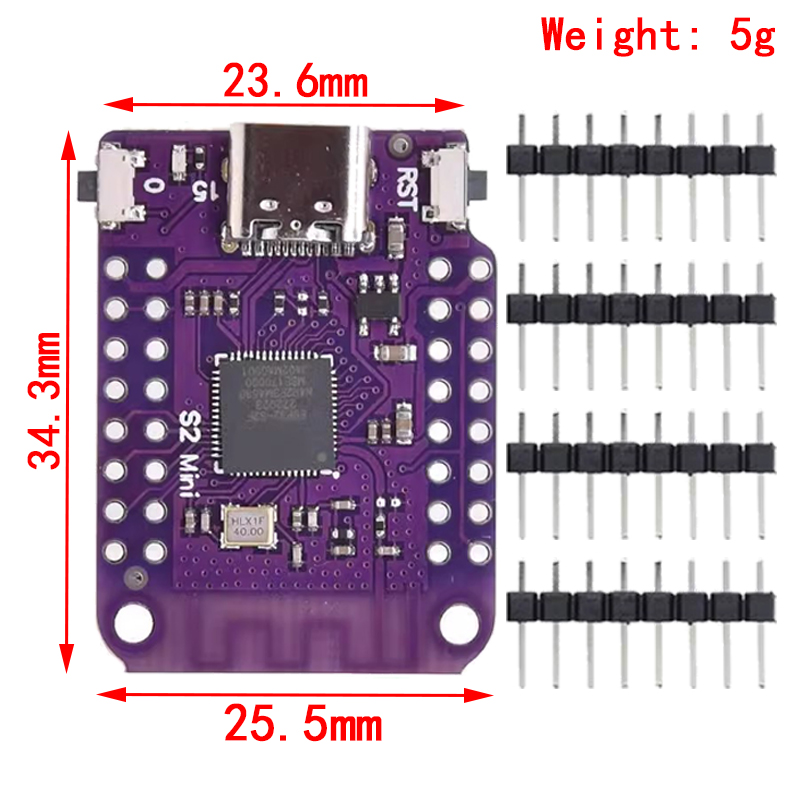 ESP32 S2 Mini V1.0.0 — плата L – обзор и цена Esp32 S2