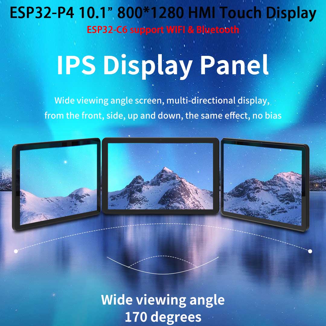ESP32-P4 10,1-дюймовый 800*128 – обзор и цена Esp32 P4