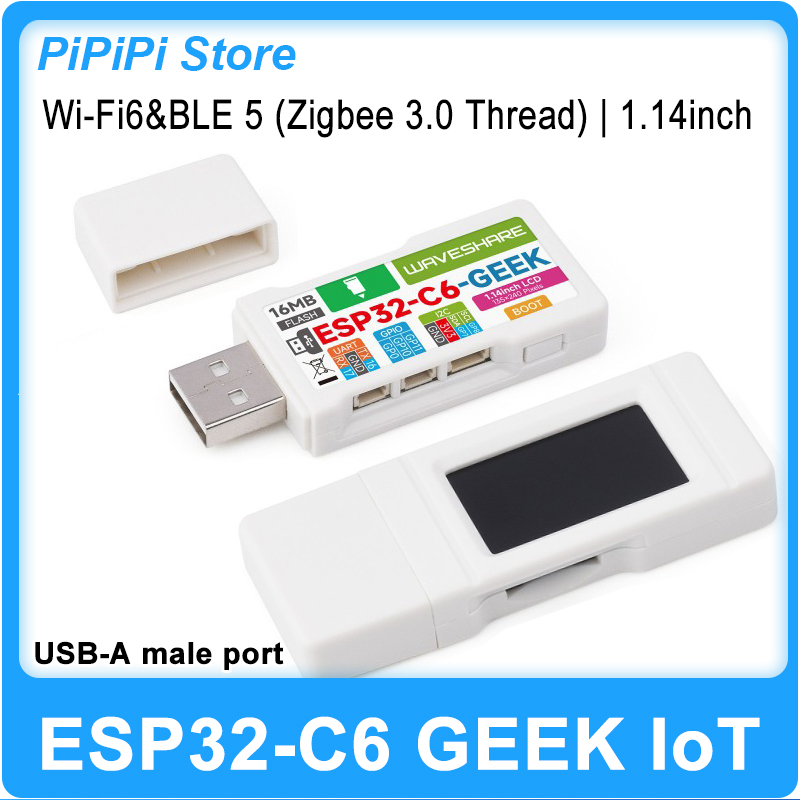 Плата разработки ESP32-C6 GEEK – обзор и цена Esp32 C6