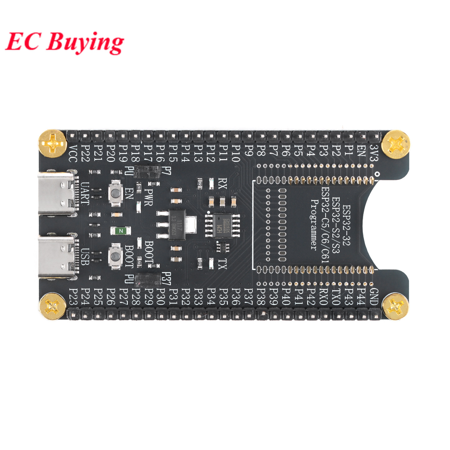 Инструмент для тестового прогр – обзор и цена Esp32 S2