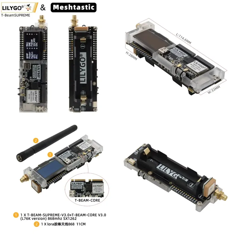 для модуля LILYGO T-Beam ESP32 – обзор и цена Esp32 S3
