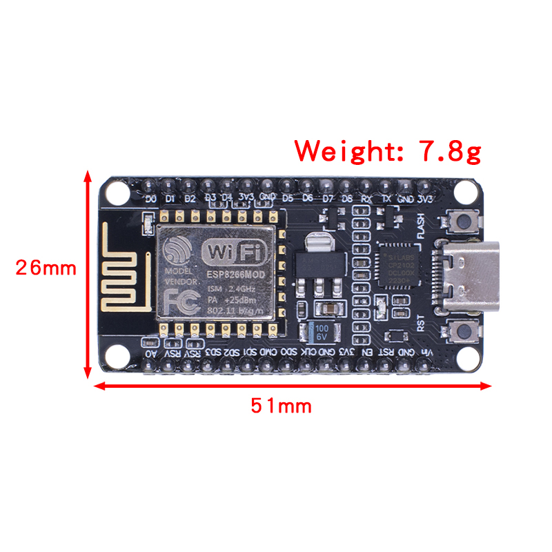 Беспроводной модуль NodeMCU CP – обзор и цена Esp8266 Nodemcu