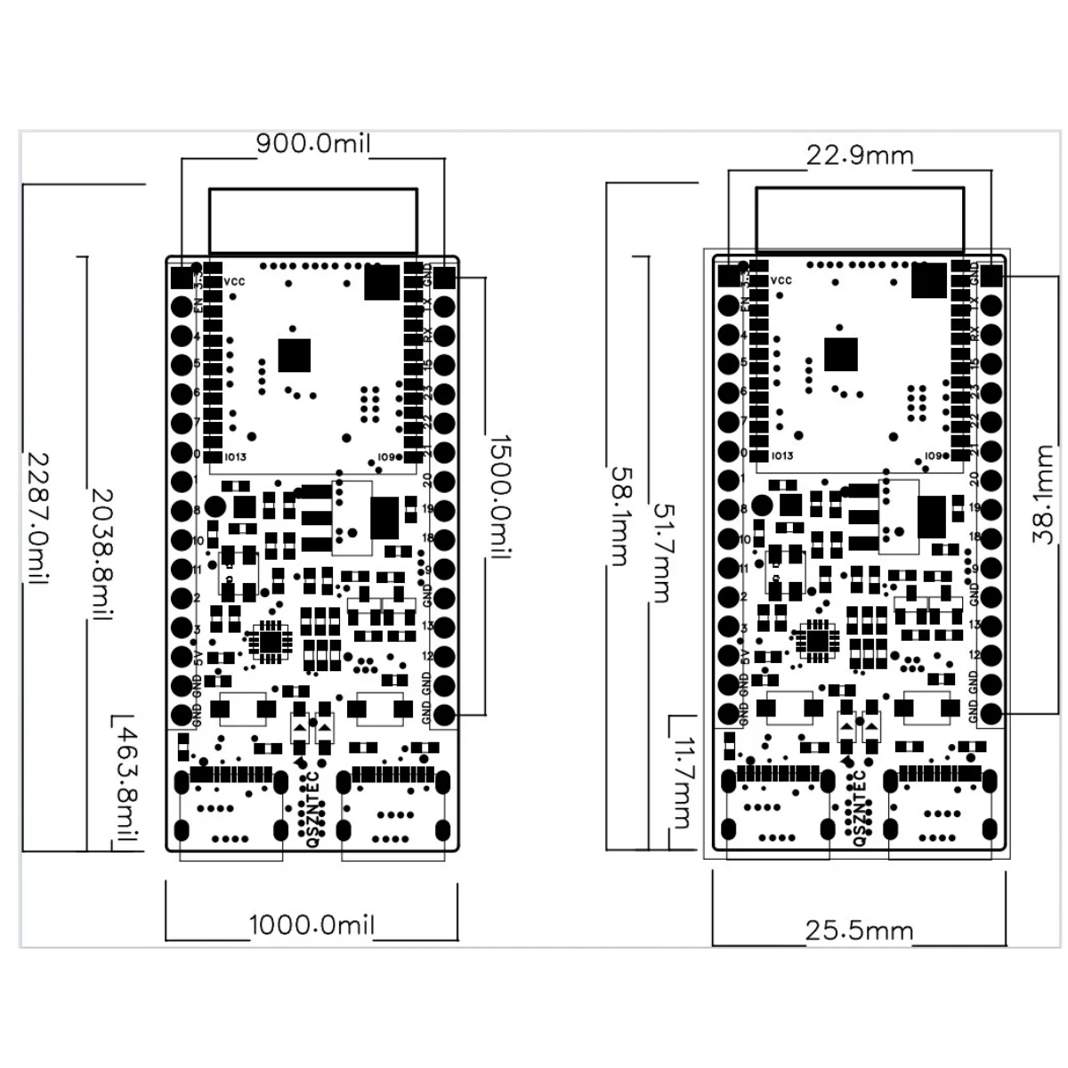 ESP32-C6-DevKitC-1 Основная пл – обзор и цена Espressif Esp32