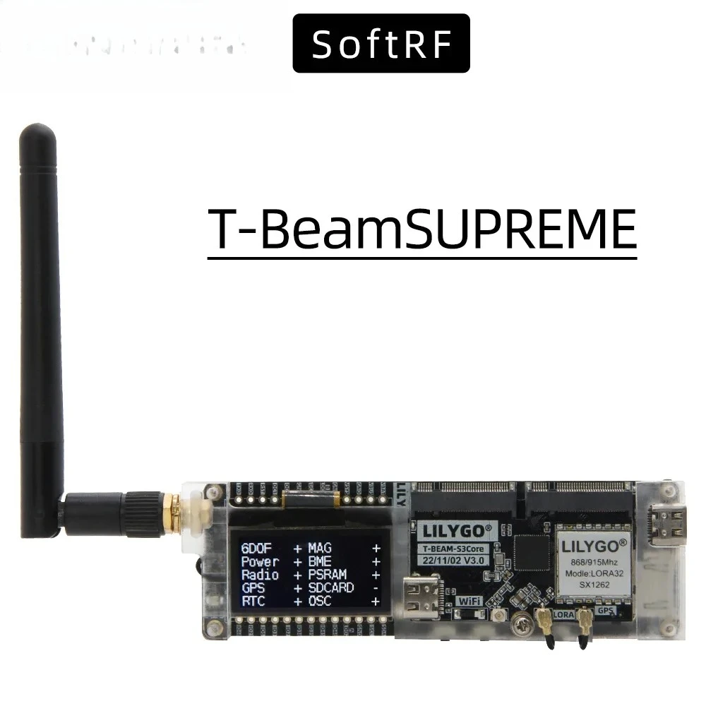 Плата разработки LILYGO SoftRF – обзор и цена Esp32 S3