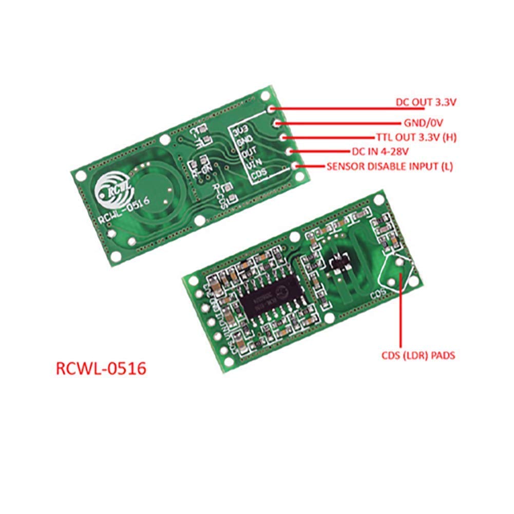 5 шт. RCWL-0516 датчик обнаруж – обзор и цена Esp8266 Nodemcu